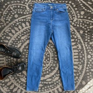 Style & Co Blue Ankle Skinny Jeans